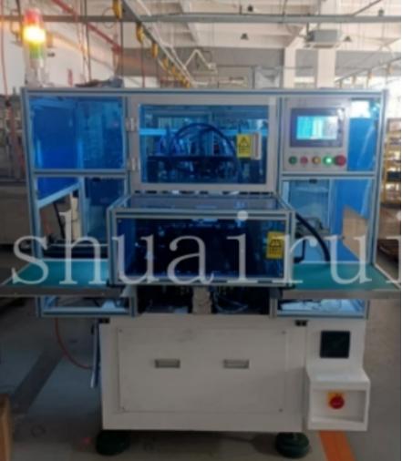 Stator double-station na paikot-ikot na proseso ng makina